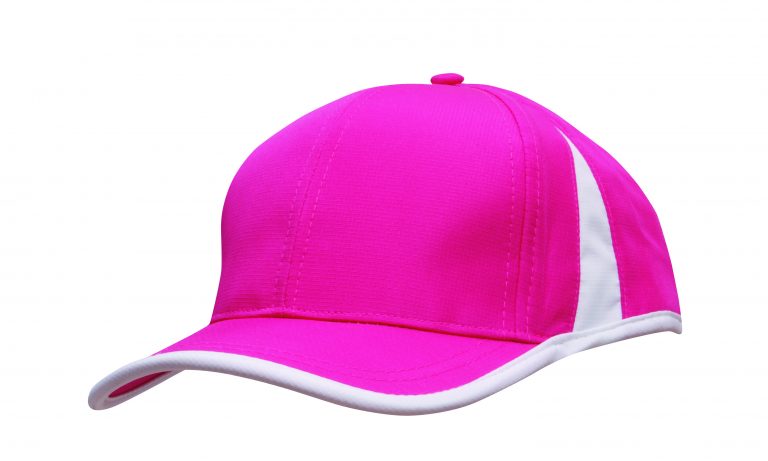 Sports Rip Stop Cap with Contrast Peak & Crown Inserts/Trim - Image 6