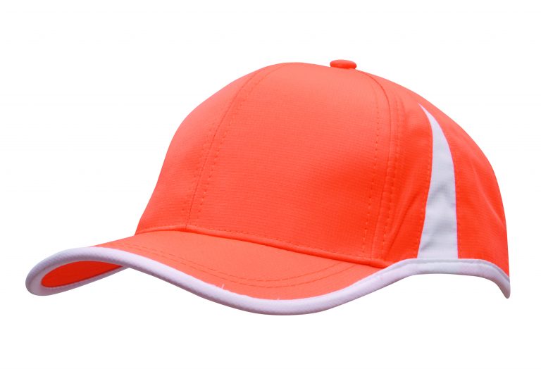 Sports Rip Stop Cap with Contrast Peak & Crown Inserts/Trim - Image 8