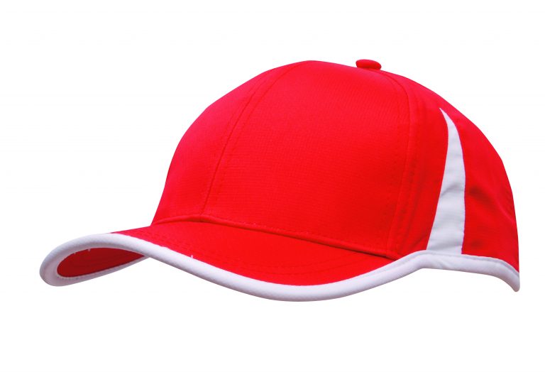 Sports Rip Stop Cap with Contrast Peak & Crown Inserts/Trim - Image 9