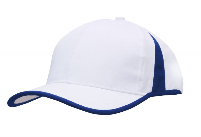 Sports Rip Stop Cap with Contrast Peak & Crown Inserts/Trim - Image 12