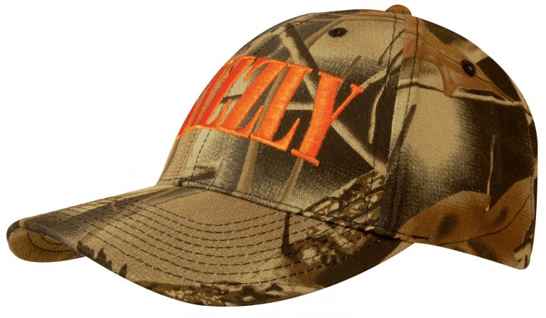 Leaf Print Camouflage Cotton Twill Cap