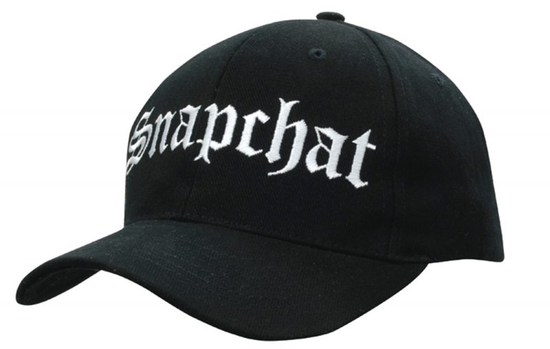Brushed Heavy Cotton with Plastic Snap Back Strap