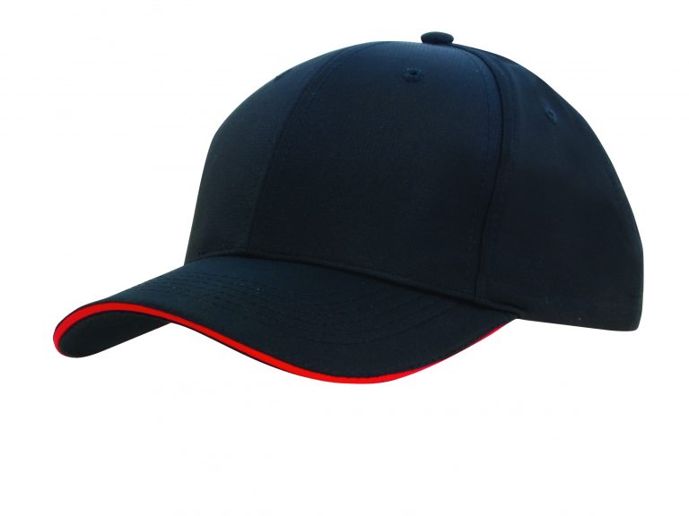 Ripstop Sports Cap with Sandwich Peak Trim - Image 3