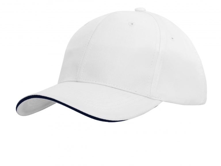 Ripstop Sports Cap with Sandwich Peak Trim - Image 7