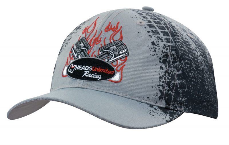 Breathable Poly Twill with Tyre Print