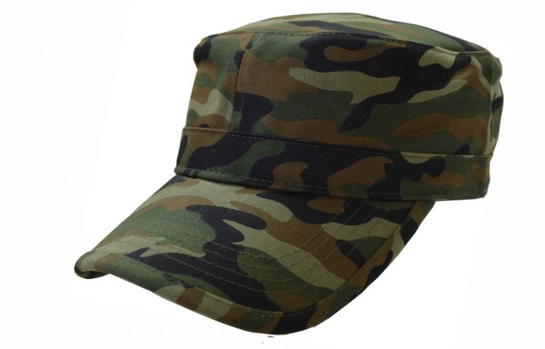 Camo Military Cap - Image 3