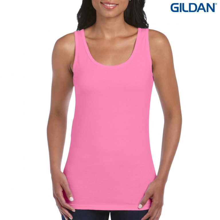 Ladies Ring Spun 155gsm Tank - Image 6