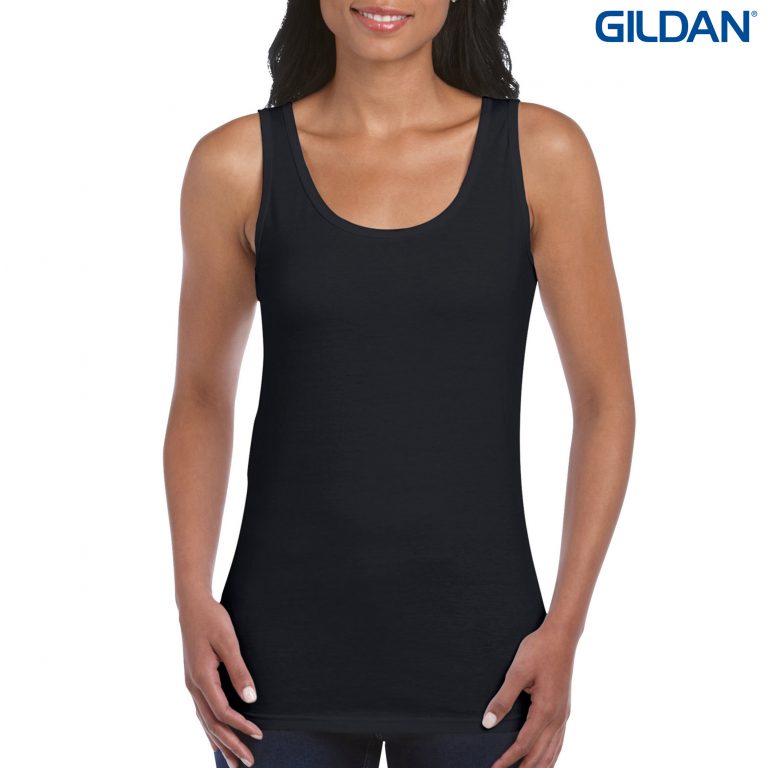 Ladies Ring Spun 155gsm Tank - Image 4