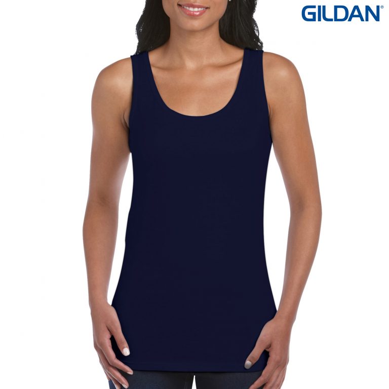 Ladies Ring Spun 155gsm Tank - Image 3