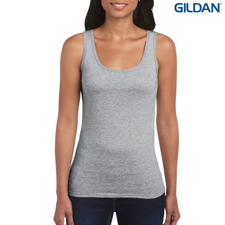 Ladies Ring Spun 155gsm Tank - Image 2