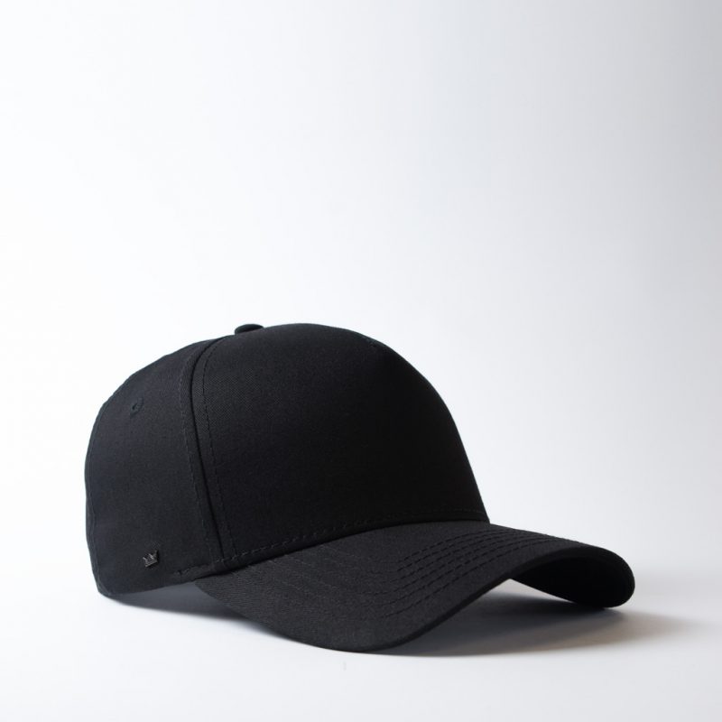Pro Style 5 Panel Snapback Adults Pro Style 5 Panel Snapback Black | U15518