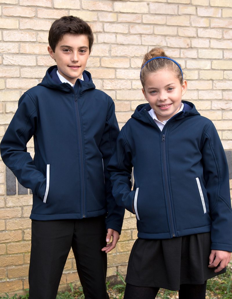 Result Youth Performance Hooded Soft Shell