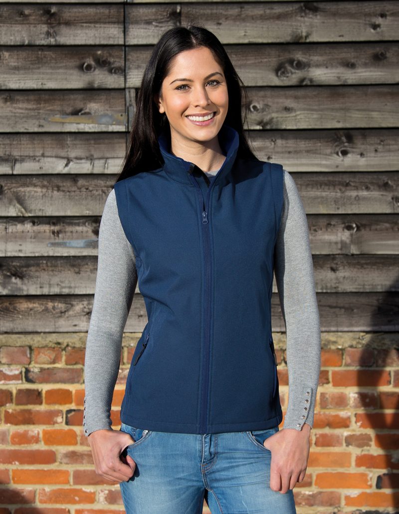 Result Core Printers Ladies Soft Shell Vest