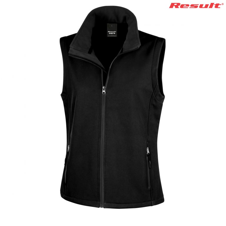 Result Core Printers Ladies Soft Shell Vest - Image 2