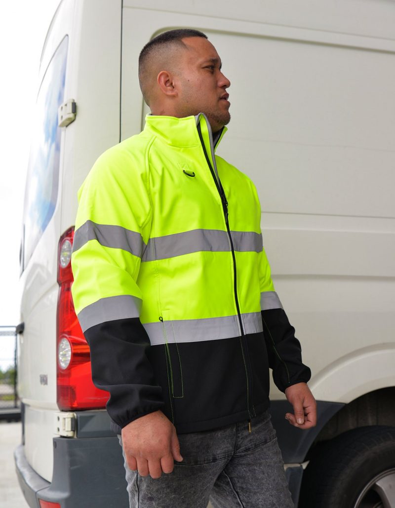 WG Printable D/N Safety Softshell Jacket