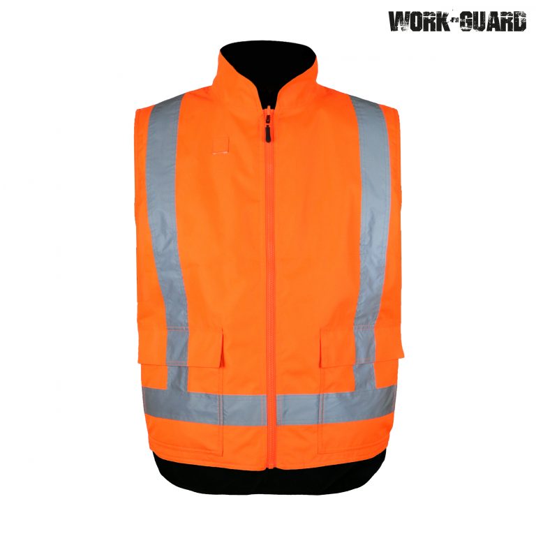 Work-Guard Rev. Fleece lined Safety Vest - Image 2