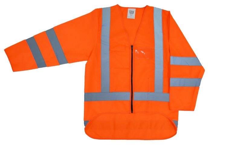 Hi Viz Long Sleeve Safety Vest - Image 11