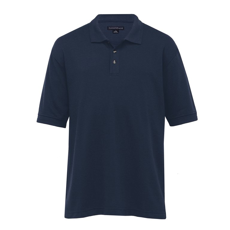 Jacquard Ottoman Balmoral Polo - Mens - Image 4