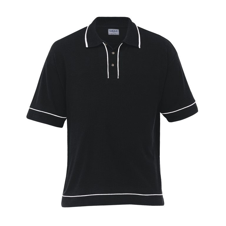 Retro Waffle Polo - Mens - Image 5