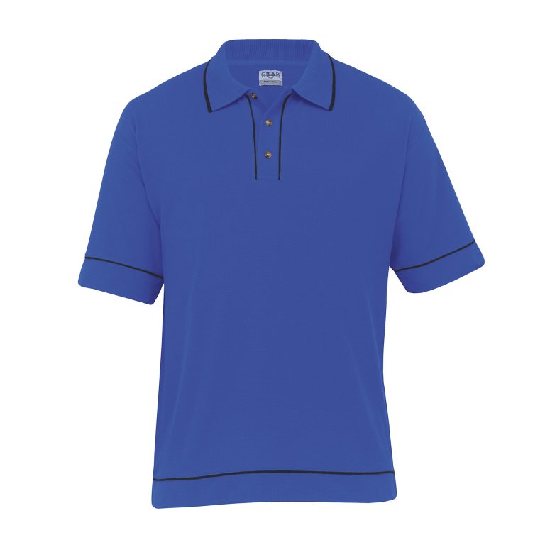 Retro Waffle Polo - Mens - Image 9