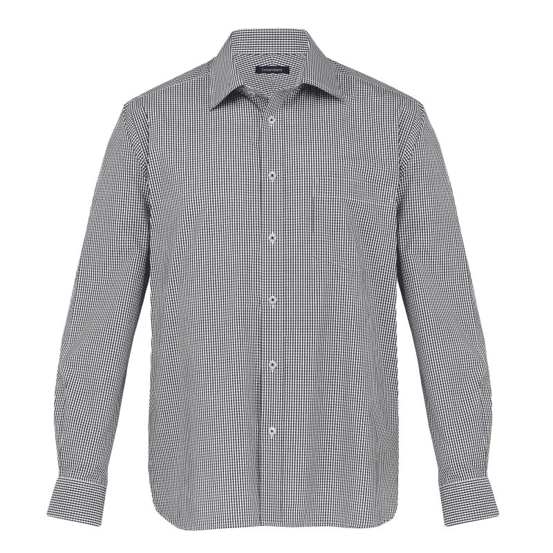 The Kingston Check Shirt - Mens mens-the-kingston-check-shirt-black_white