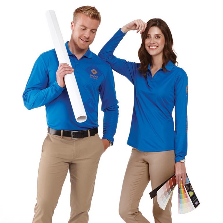 Mori Long Sleeve Polo - Mens - Image 3