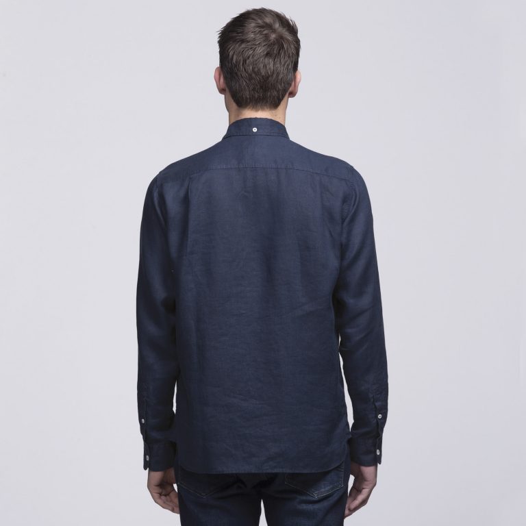 smpli Mens Linen Shirt - Image 7