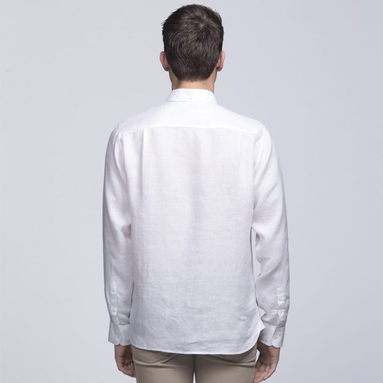 smpli Mens Linen Shirt - Image 8
