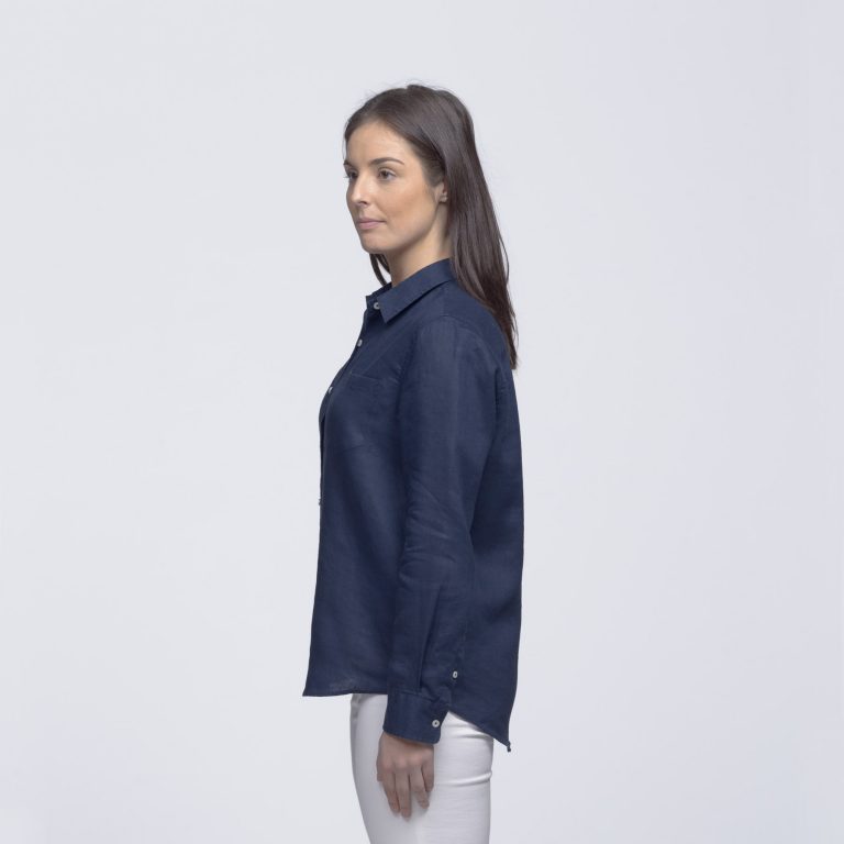 smpli Womens Linen Shirt - Image 11