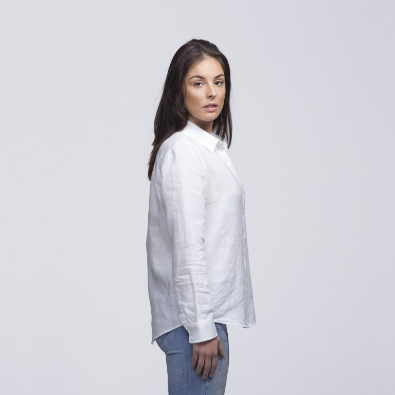 smpli Womens Linen Shirt - Image 10