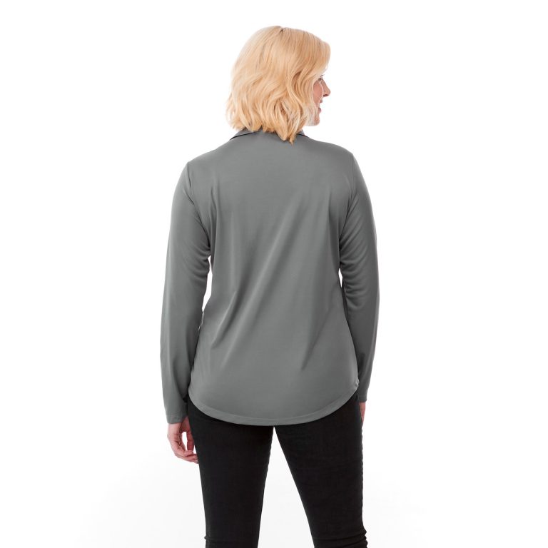 Mori Long Sleeve Polo - Womens - Image 11