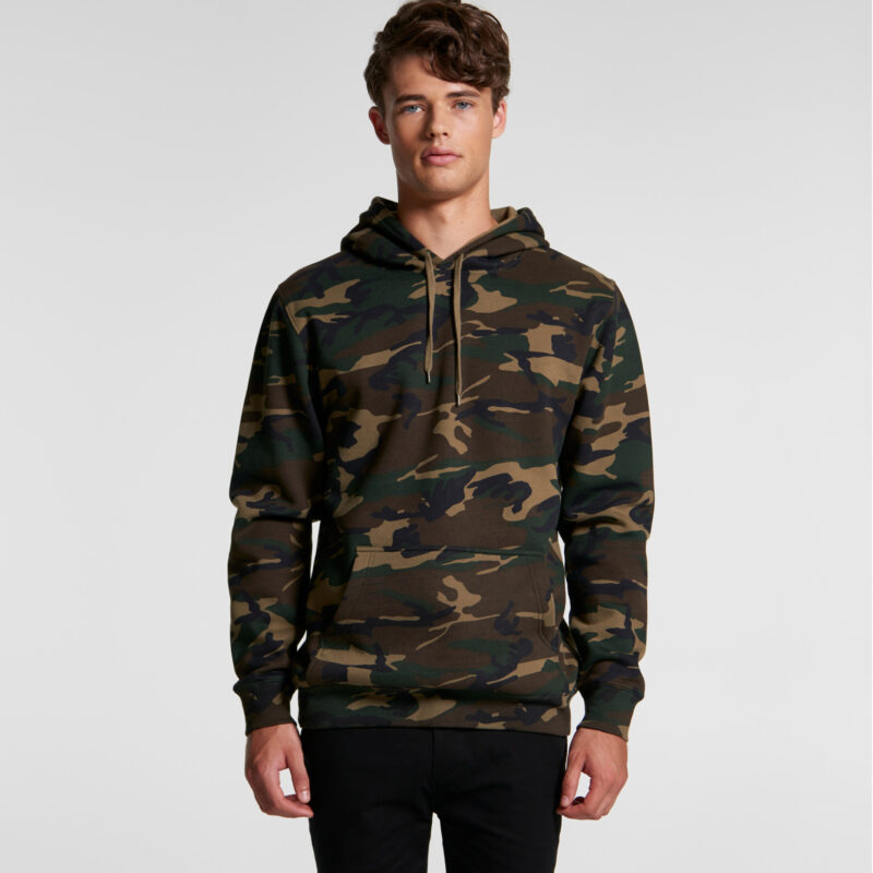 Mens Stencil Camo Hood - 5102C