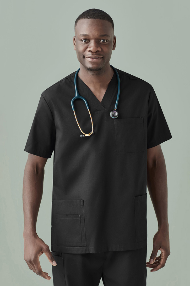 Mens Tokyo V-Neck Scrub Top