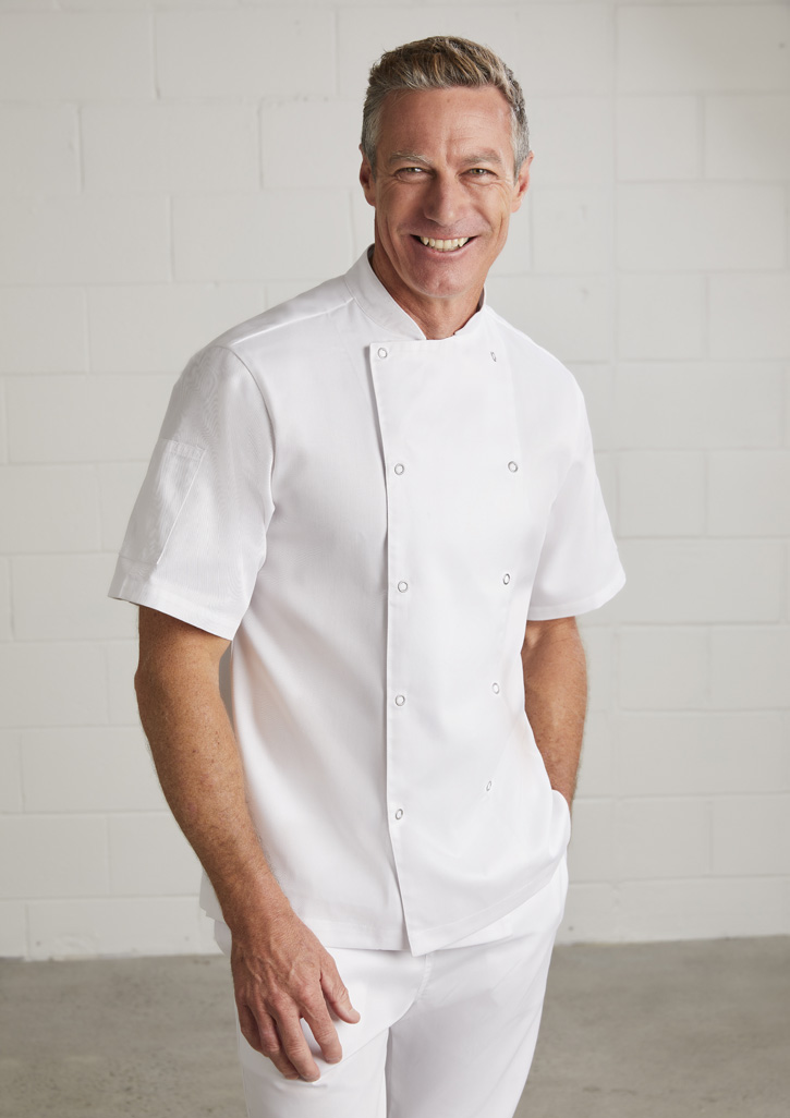 Zest Mens S/S Chef Jacket