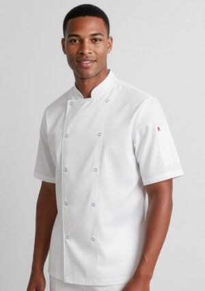 Zest Mens S/S Chef Jacket Zest Mens S/S Chef Jacket