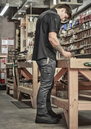 Mens Essential Basic Stretch Cargo Pant Mens Essential Basic Stretch Cargo Pant