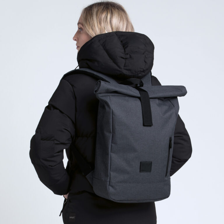 smpli Bounce Roll Top Backpack - Image 9