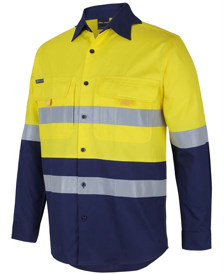 JB's HV (D+N) L/S RIPSTOP FISHING SHIRT