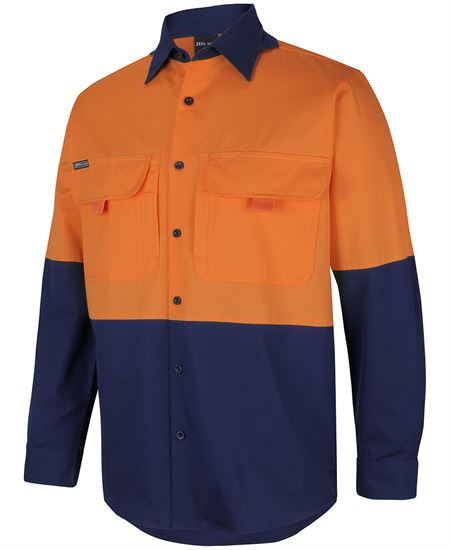 JB's HV L/S RIPSTOP FISHING SHIRT