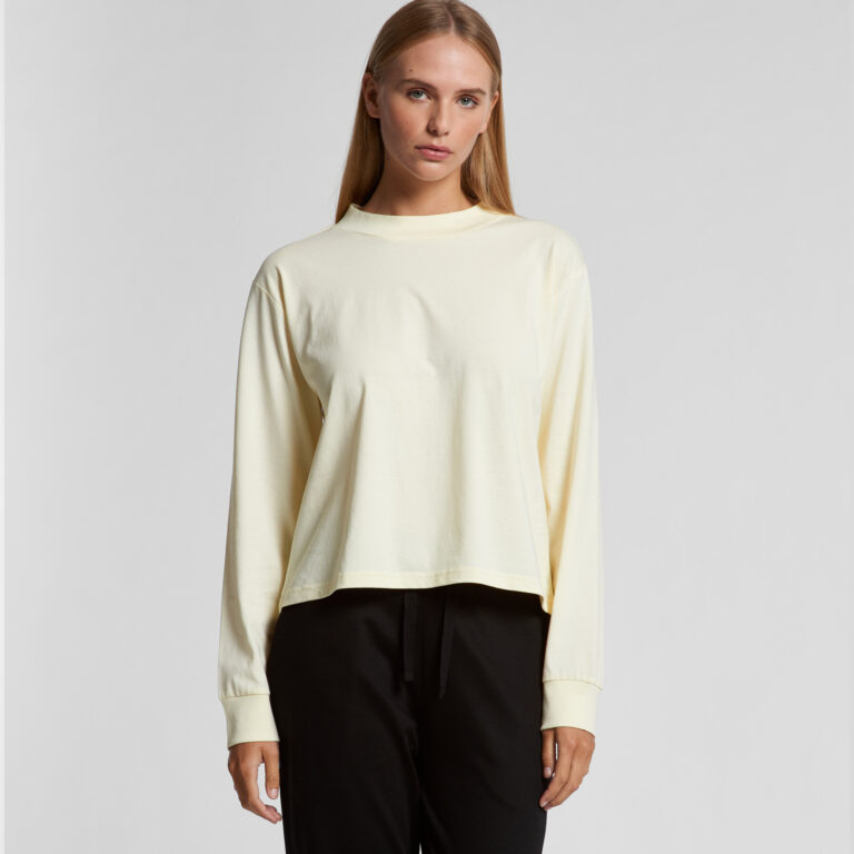 Wo's Mock L/S Tee - 4070