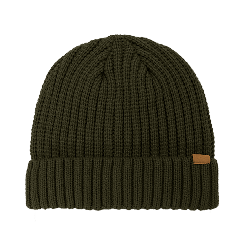 HW24 Rib Knitted Cuffed Beanie - Image 3