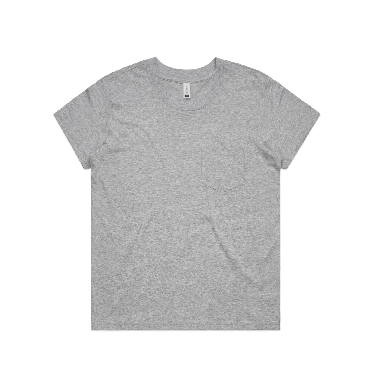 Wo's Square Pocket Tee - 4046