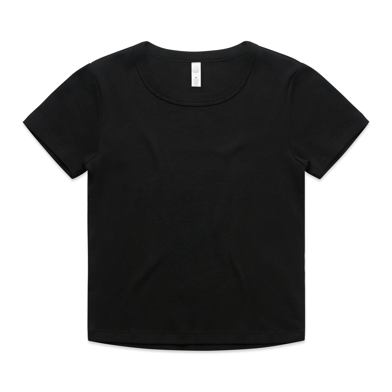 Wo's Organic Rib Baby Tee - 4074