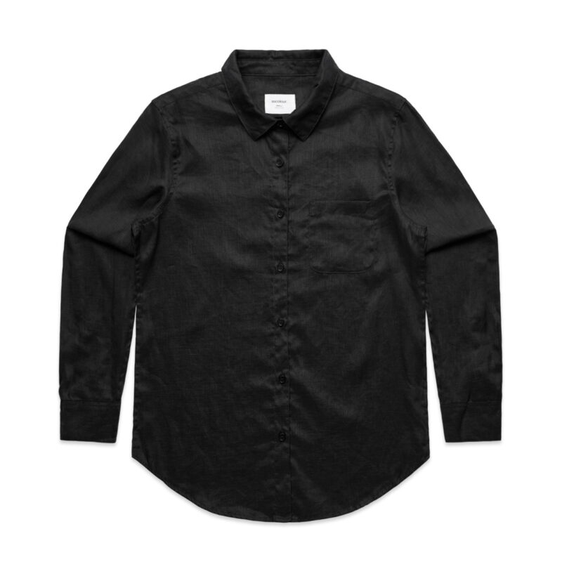 Wo's Linen Shirt - 4418