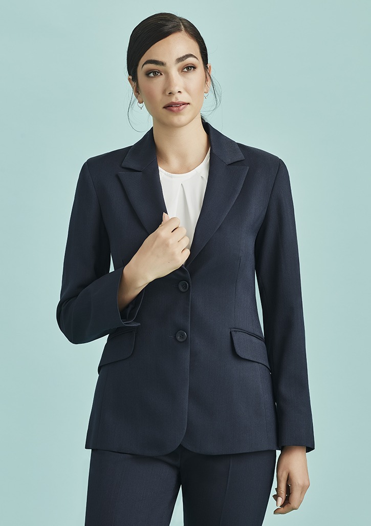 Womens longline hotsell navy blazer