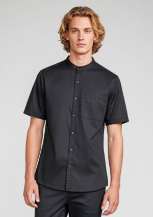 Mens Salsa Short Sleeve Chef Shirt Mens Salsa Short Sleeve Chef Shirt