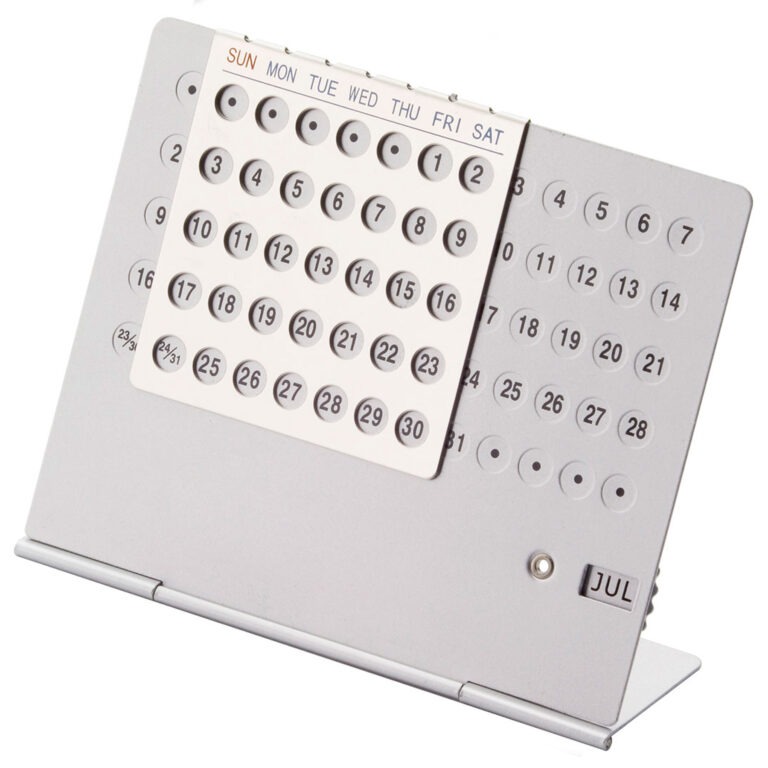 Folding Perpetual Calender