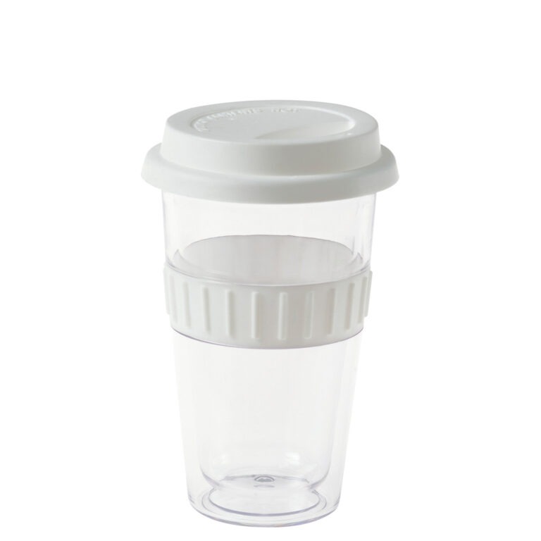 Plastic Double-Walled Mug - Image 4