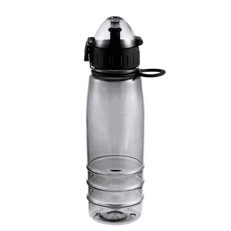 Flip-Top Sports Bottle - Smoke Flip-Top Sports Bottle - Smoke