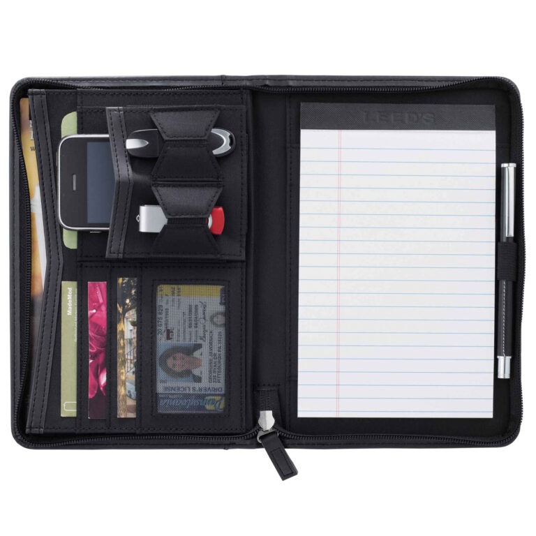 Pedova Jr. Zippered Padfolio - Image 3